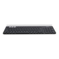 Logitech K780 Multi-Device Tastatur – Kabellos, USB, Bluetooth, Deutsch, schwarz/weiß Design