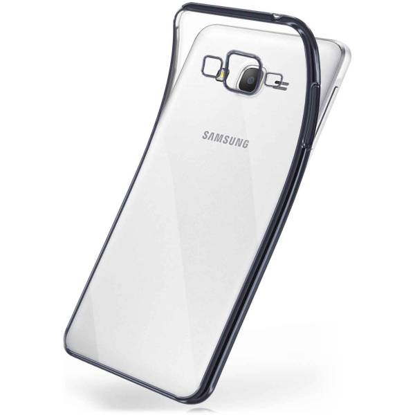 Für Samsung Galaxy Grand Prime | Stylische Hülle mit Chrom Rand | CHROME CASE