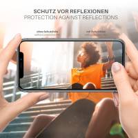 moex FlexProtect Matt für Samsung Galaxy A7 (2018) – Anti Reflex Schutzfolie für besten Displayschutz, Matt