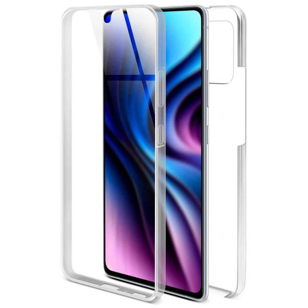 ONEFLOW Touch Case für Samsung Galaxy S10 Lite – 360 Grad Full Body Schutz, komplett beidseitige Hülle