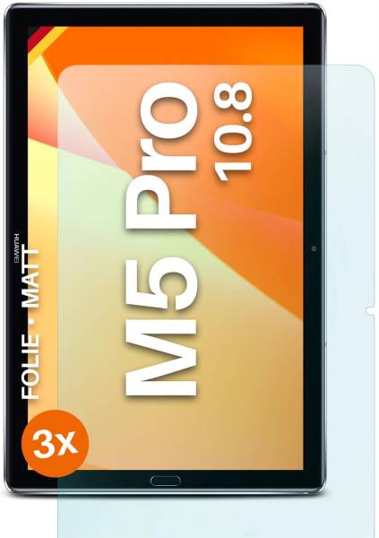 moex FlexProtect Matt für Huawei MediaPad M5 Pro (10.8) – Anti Reflex Schutzfolie für besten Displayschutz, Matt