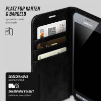 moex Casual Case für Samsung Galaxy Xcover 3 – 360 Grad Schutz Booklet, PU Lederhülle mit Kartenfach