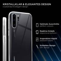 ONEFLOW Clear Case Huawei P30 Pro Silikonhülle transparent – weiteres Produktbild 1