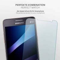 moex ShockProtect Matt für Samsung Galaxy Grand Prime – Panzerglas für kratzfesten Displayschutz, Anti Reflex