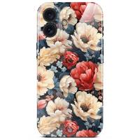 ONEFLOW Flower Cover iPhone 16 Plus Blumen Muster – weiteres Produktbild 0