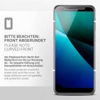 moex FlexProtect Klar für Vodafone Smart N9 – Schutzfolie für unsichtbaren Displayschutz, Ultra klar