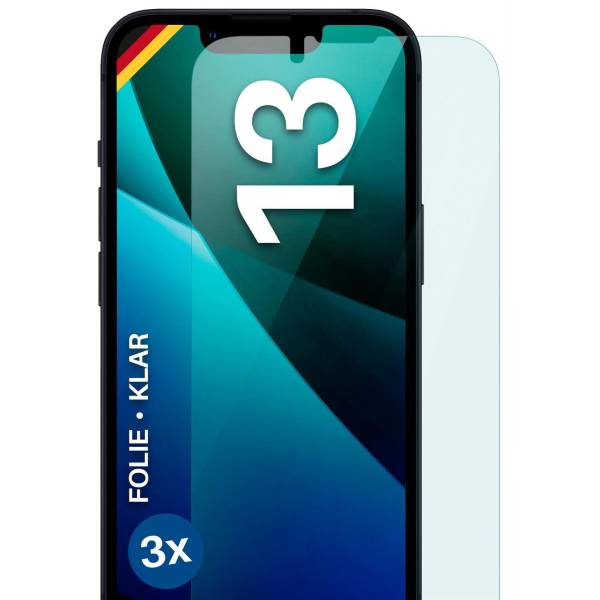 moex FlexProtect iPhone 13 Schutzfolie Klar