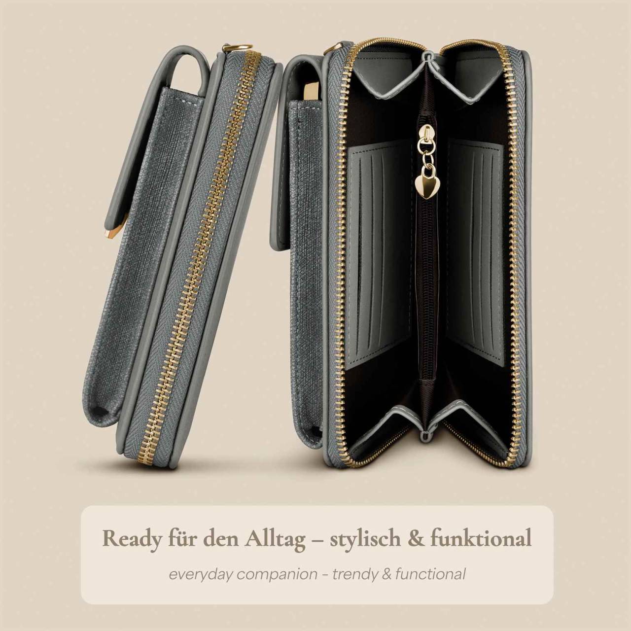 ONEFLOW Bliss Purse iPhone 13 Pro Handytasche mit Geldbörse