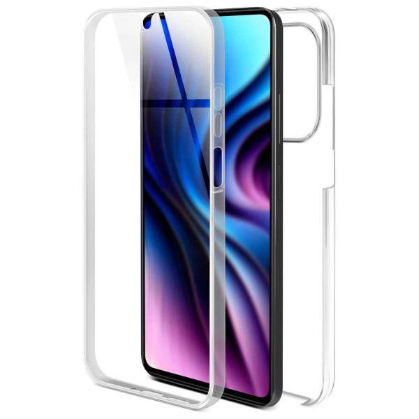 ONEFLOW Touch Case für Xiaomi Redmi Note 13 Pro (4G) – 360 Grad Full Body Schutz, komplett beidseitige Hülle