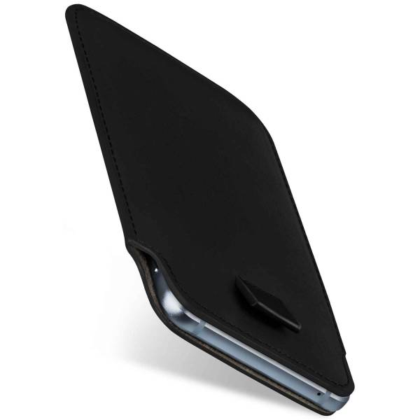 moex Pull Case für HTC U11 – Handyhülle zum Einstecken mit Ausziehhilfe