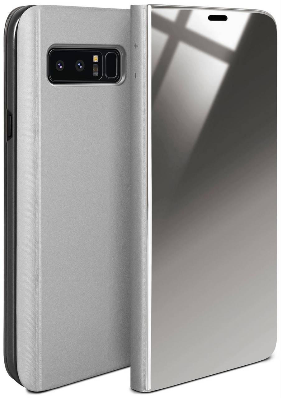 moex Void Case für Samsung Galaxy Note 8 – Klappbare 360 Grad Schutzhülle, Hochglanz Klavierlack Optik