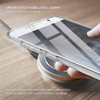 ONEFLOW Touch Case für Samsung Galaxy A7 (2017) – 360 Grad Full Body Schutz, komplett beidseitige Hülle