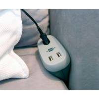 brennenstuhl estilo Sofa-Steckdose mit USB-Ladefunktion – für Strom in bequemer Reichweite