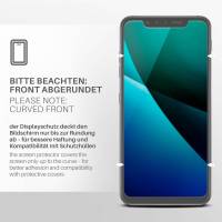 moex FlexProtect Klar für LG G8s ThinQ – Schutzfolie für unsichtbaren Displayschutz, Ultra klar