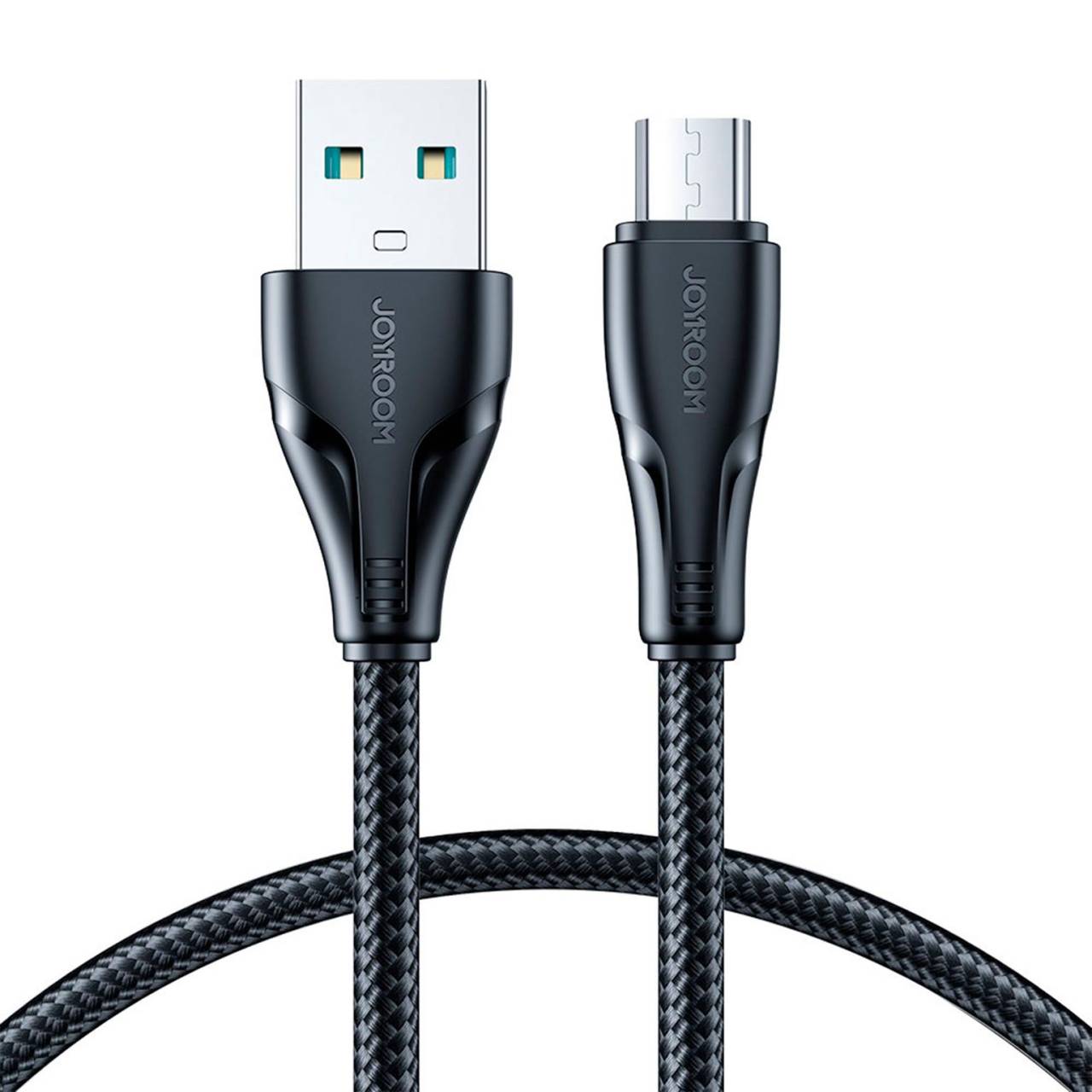 Joyroom Ladekabel – USB-A auf Micro-USB für Smartphones, Schnellladekabel Surpass Serie, Nylon, Länge 1,2 m