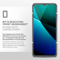 moex FlexProtect Klar für Samsung Galaxy M13 – Schutzfolie für unsichtbaren Displayschutz, Ultra klar