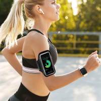 ONEFLOW Workout Case für Sony Xperia M4 Aqua – Handy Sport Armband zum Joggen und Fitness Training