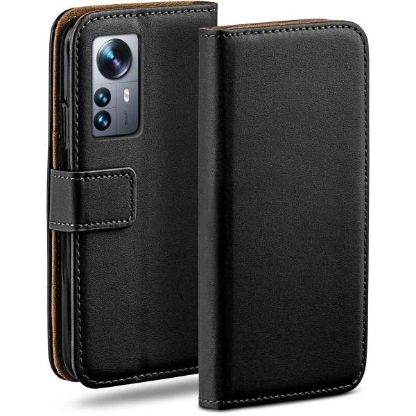 moex Book Case für Xiaomi 12 Pro Klapphülle mit Kartenfach
