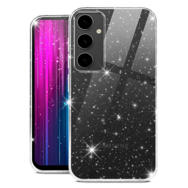 moex Sparky Case Samsung Galaxy S23 FE mit Glitzer Design