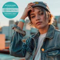ONEFLOW Denim Loop Apple Watch 4 (44mm) Armband Jeans Look – weiteres Produktbild 3