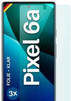 moex FlexProtect Klar für Google Pixel 6a – Schutzfolie für unsichtbaren Displayschutz, Ultra klar