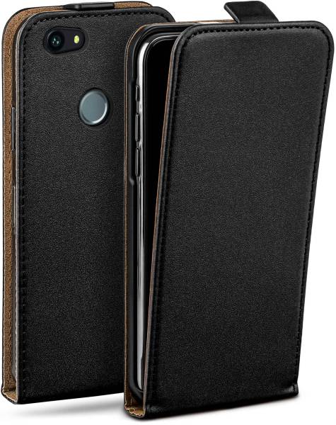 moex Flip Case für Huawei Nova – PU Lederhülle mit 360 Grad Schutz, klappbar
