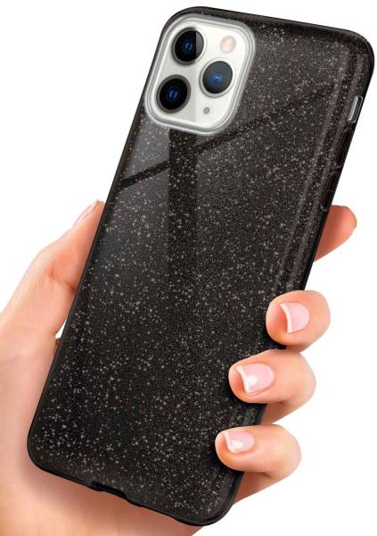 ONEFLOW Glitter Case für Apple iPhone 11 Pro – Glitzer Hülle aus TPU, designer Handyhülle