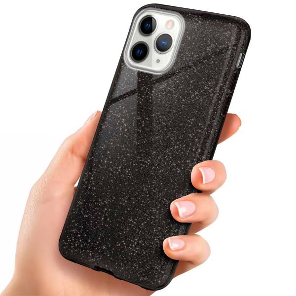 ONEFLOW Glitter Case für Apple iPhone 11 Pro – Glitzer Hülle aus TPU, designer Handyhülle