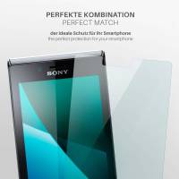 moex FlexProtect Klar für Sony Xperia J – Schutzfolie für unsichtbaren Displayschutz, Ultra klar