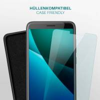 moex FlexProtect Klar für HTC Desire 12 – Schutzfolie für unsichtbaren Displayschutz, Ultra klar
