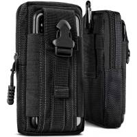 ONEFLOW Survival Case für Apple iPhone 11 Pro – Handy Gürteltasche aus Oxford Nylon mit Karabiner