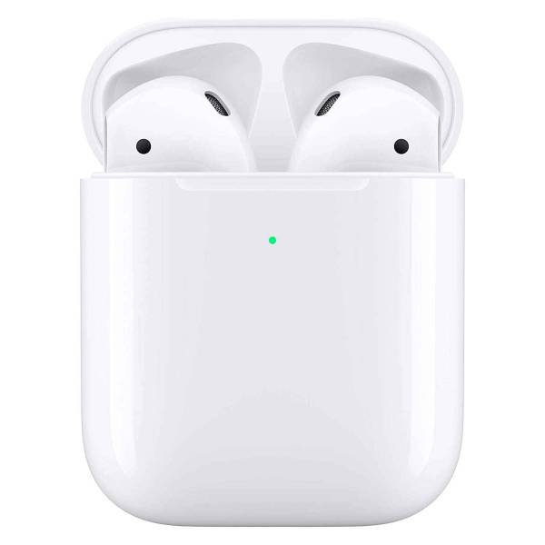 Apple AirPods (2. Generation) – In-Ear Bluetooth Kopfhörer (True Wireless) mit kabellosem Ladecase