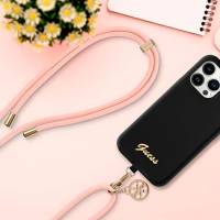 Guess Handyband zum Umhängen – Universal-Handyband mit Guess 4G-Logo für Smartphones, CBDY Serie, Kordelgürtel