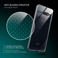 moex Aero Case für LG G8X ThinQ – Durchsichtige Hülle aus Silikon, Ultra Slim Handyhülle