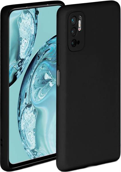 ONEFLOW Soft Case für Xiaomi Redmi Note 10 5G – weiche Handyhülle aus Silikon mit Kameraschutz