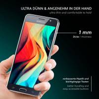 moex Aero Case für Samsung Galaxy J5 (2016) – Durchsichtige Hülle aus Silikon, Ultra Slim Handyhülle