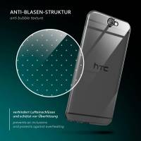 moex Aero Case für HTC One A9 – Durchsichtige Hülle aus Silikon, Ultra Slim Handyhülle
