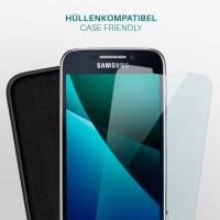 moex FlexProtect Klar für Samsung Galaxy S4 Zoom – Schutzfolie für unsichtbaren Displayschutz, Ultra klar