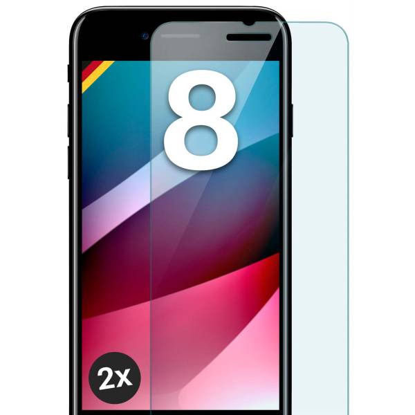 moex ShockProtect iPhone 8 Panzerglas Klar