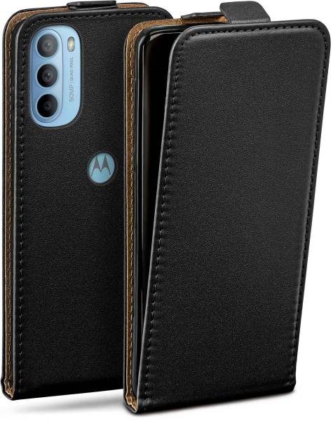 moex Flip Case für Motorola Moto G31 – PU Lederhülle mit 360 Grad Schutz, klappbar