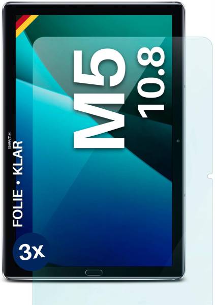 moex FlexProtect Klar für Huawei MediaPad M5 (10.8) – Schutzfolie für zusätzlichen Displayschutz, Ultra klar