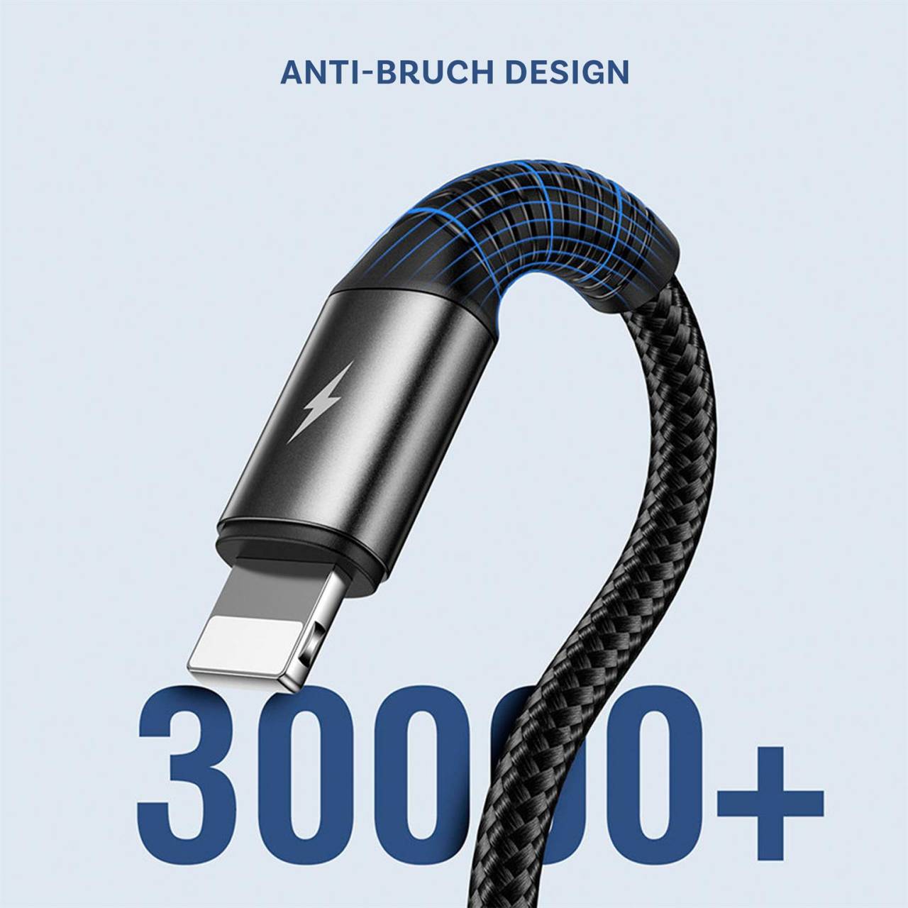 Joyroom 3in1 Kabel USB – Lightning / Type C / Micro USB 15cm – Ein einziges Kabel für alle Geräte