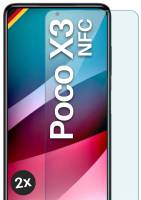 moex ShockProtect Klar für Xiaomi Poco X3 NFC – Panzerglas für kratzfesten Displayschutz, Ultra klar