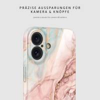 ONEFLOW Bliss Cover iPhone 16 Plus Marmor Muster – weiteres Produktbild 6