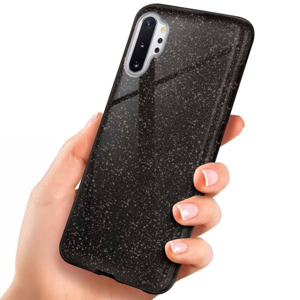 ONEFLOW Glitter Case für Samsung Galaxy Note 10 Plus 5G – Glitzer Hülle aus TPU, designer Handyhülle