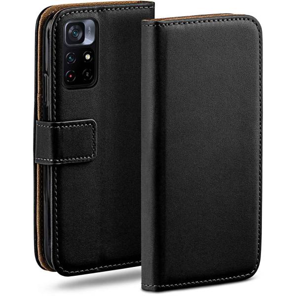 Für Xiaomi Poco M4 Pro 5G | Booklet mit Geld- und Kartenfach | BOOK CASE