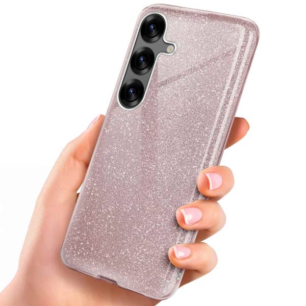 ONEFLOW Glitter Case Samsung Galaxy S25 Plus mit Glitzer Look