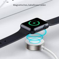 Joyroom Magnetladekabel 2in1 – Wireless Ladestation für Apple Watch + Lightning, Kabel mit USB-C Anschluss, 1,5 m