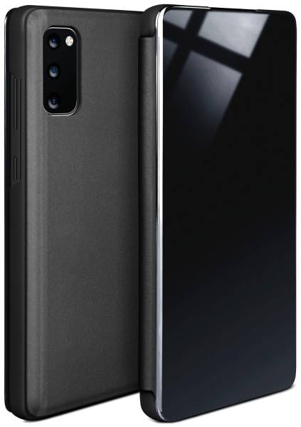 moex Void Case für Samsung Galaxy S20 5G – Klappbare 360 Grad Schutzhülle, Hochglanz Klavierlack Optik