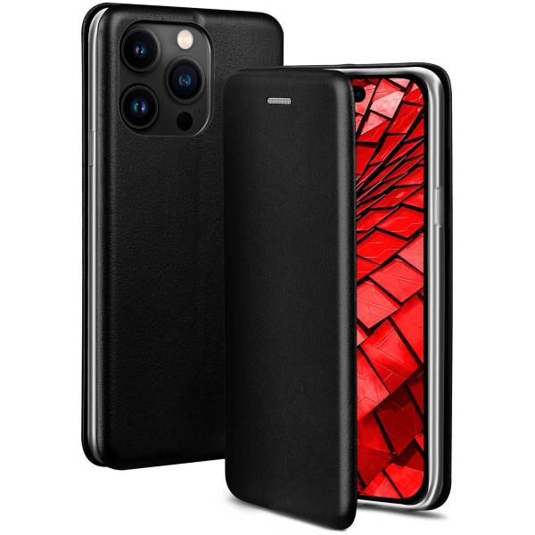 ONEFLOW Business Case iPhone 14 Pro Handytasche mit Kartenfach